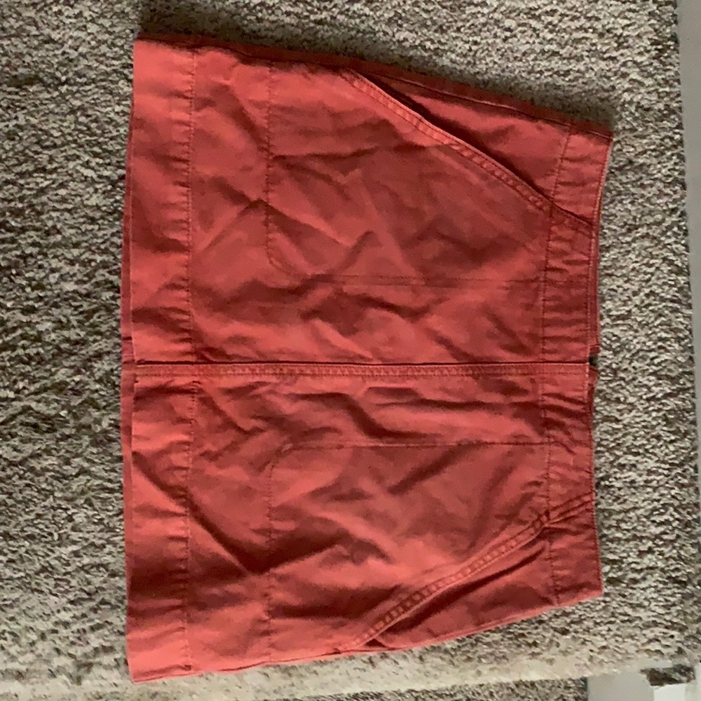 Mini Orange Skirt